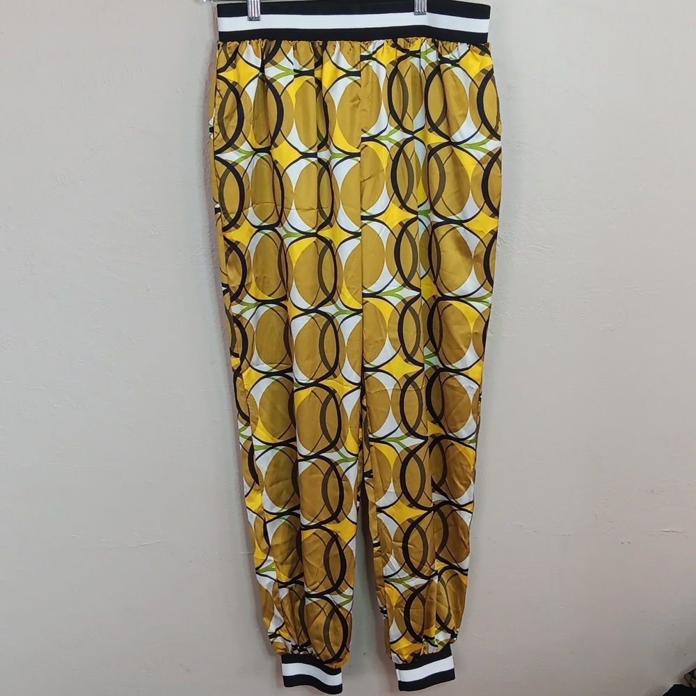 CQ by CQ Printed Jogger Pants Size Medium